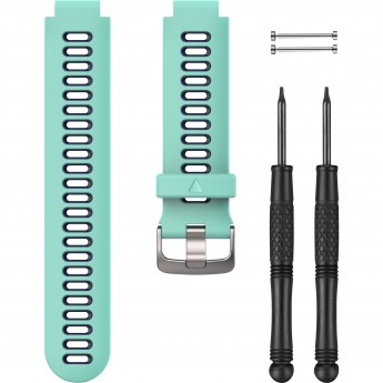 Ремешок сменный для GARMIN FORERUNNER 735, Бирюзово-синий