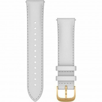 Ремешок сменный для GARMIN VIVOMOVE, LUXE, LEATHER, GOLD, WHITE Ремешок сменный для GARMIN VIVOMOVE, LUXE, LEATHER, GOLD, WHITE